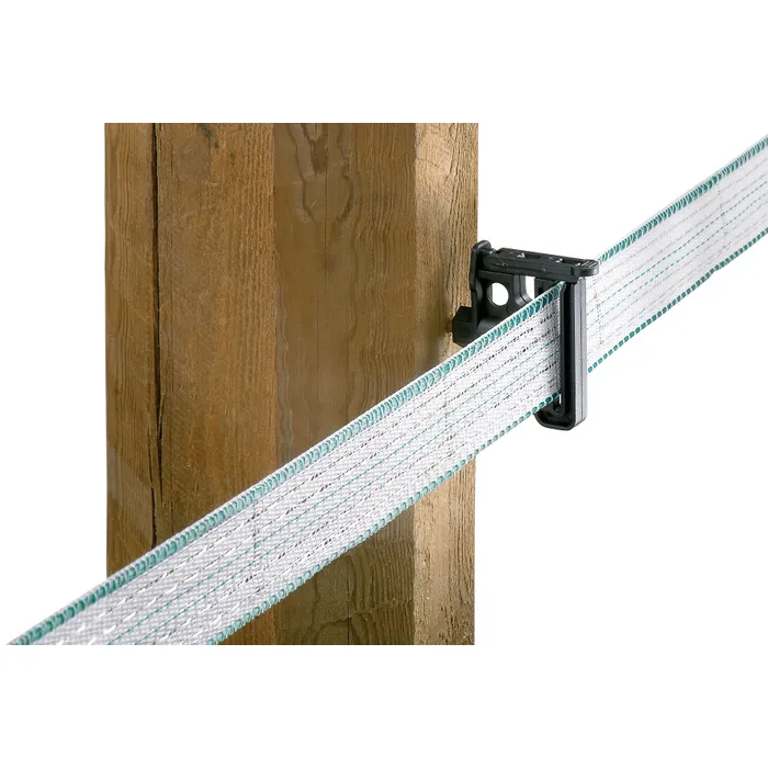 30x Klippisolator MAXI Tape f.Band+Seil, 6 mm-Stütze