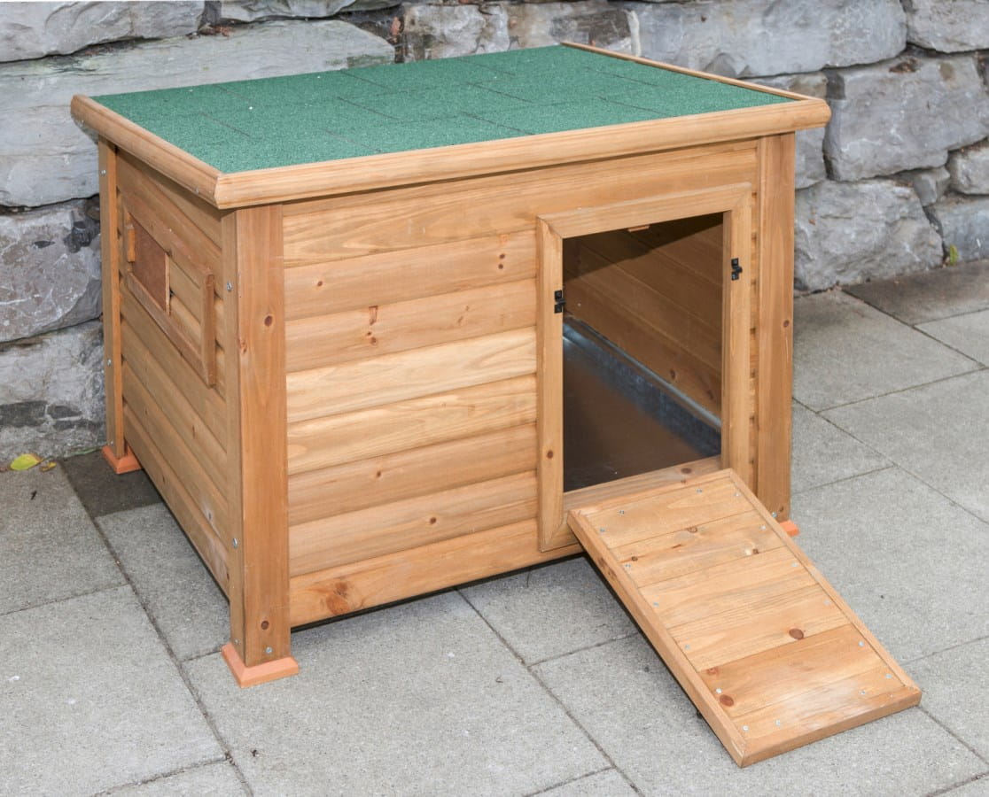 Holz Entenstall / Gänsestall - 93 x 73 x 67cm