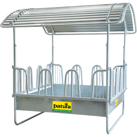 BLP303683 Patura Viereckraufe Compact -  mit Sicherheits-Palisadenfressgittern