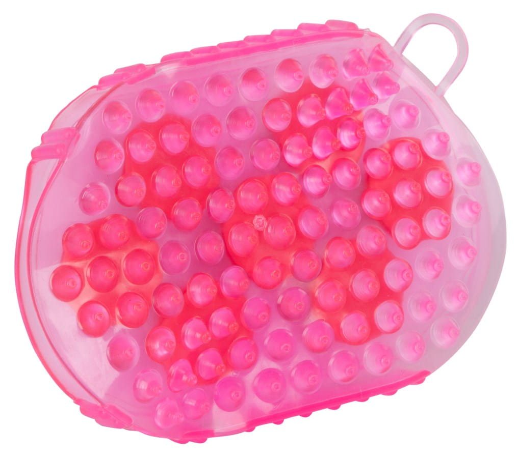 Magnetic massage brush