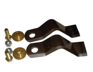 metallische Halter, Befestigungsteile, Halterungskit, Montagewinkel, Schrauben und Unterlegscheiben