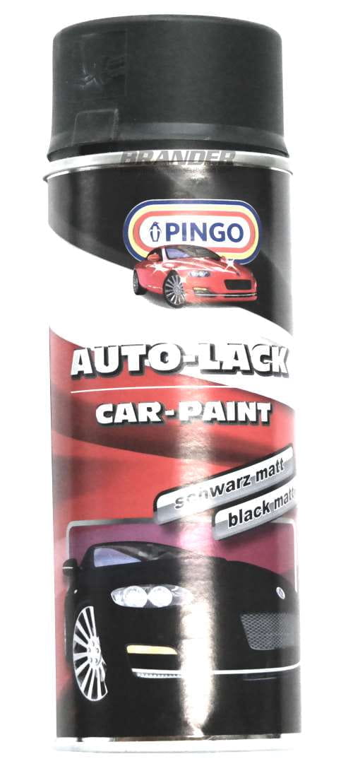 S000007 Autolack schwaz-matt - 400ml