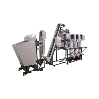 Walnuss Verarbeitungslinie bis zu 200 kg/h - 400V / 7,1kW