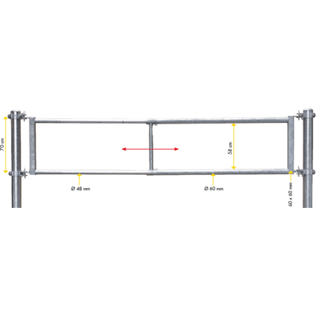 Patura Partition R2 - 170-270cm