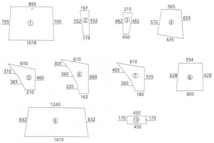 BL16471 Heckscheibe unten