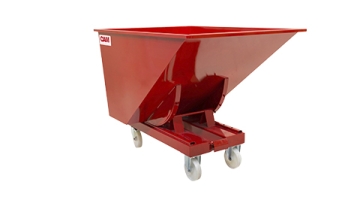 Dumper, Schüttgutbehälter, Container, Kippbehälter, Metallbehälter