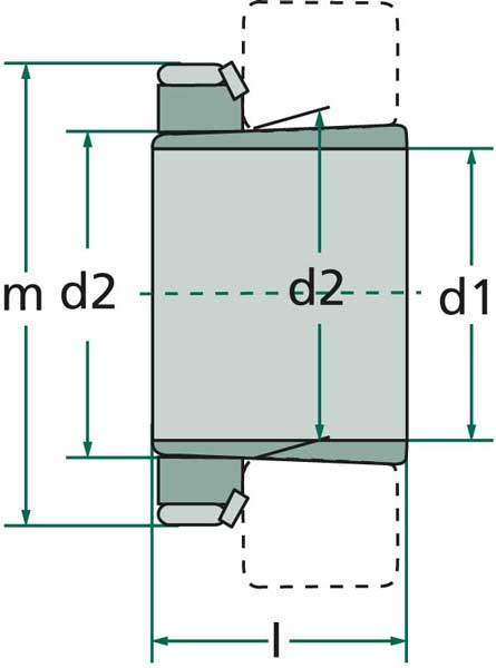 BL8261 Spannhülse H 216