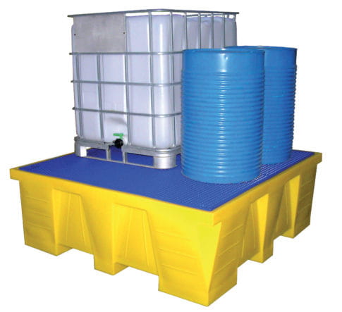 EMP Auffangwanne für 1 IBC – 1500 Liter - unterfahrbar