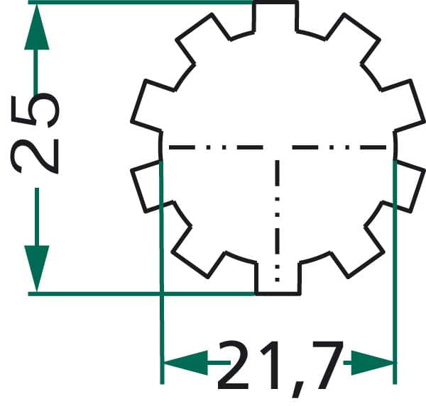 Drive disc 250 CZ - suitable for Case 3058676R92, 325007926, 3225978R1, 3225978R91, 325010016, 1