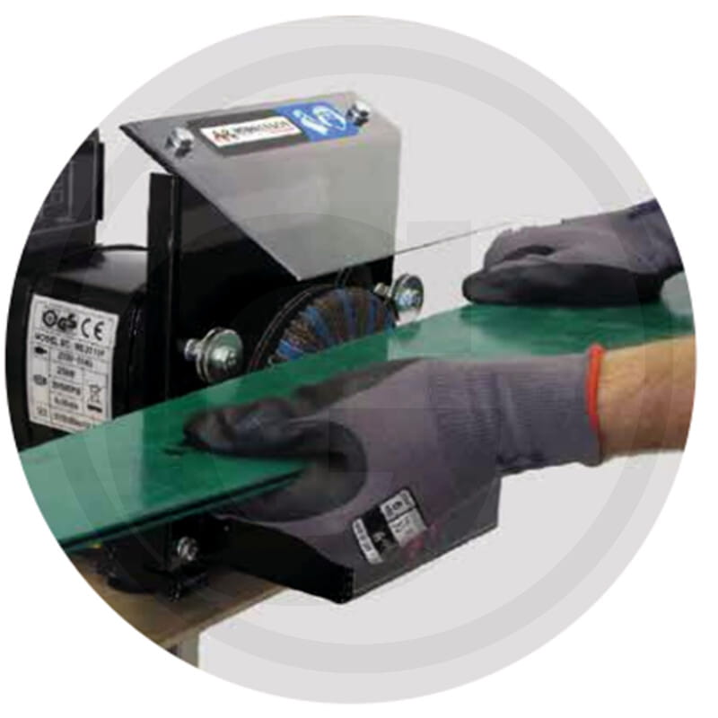 Tecomec rail and drive link grinding machine 230V for saw chains and guide rails