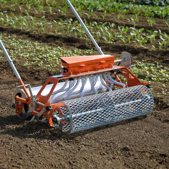 Terrateck 12-reihiges Gemüsesägerät für Rucola, Radieschen & Spinat | Präzisionssämaschine modular