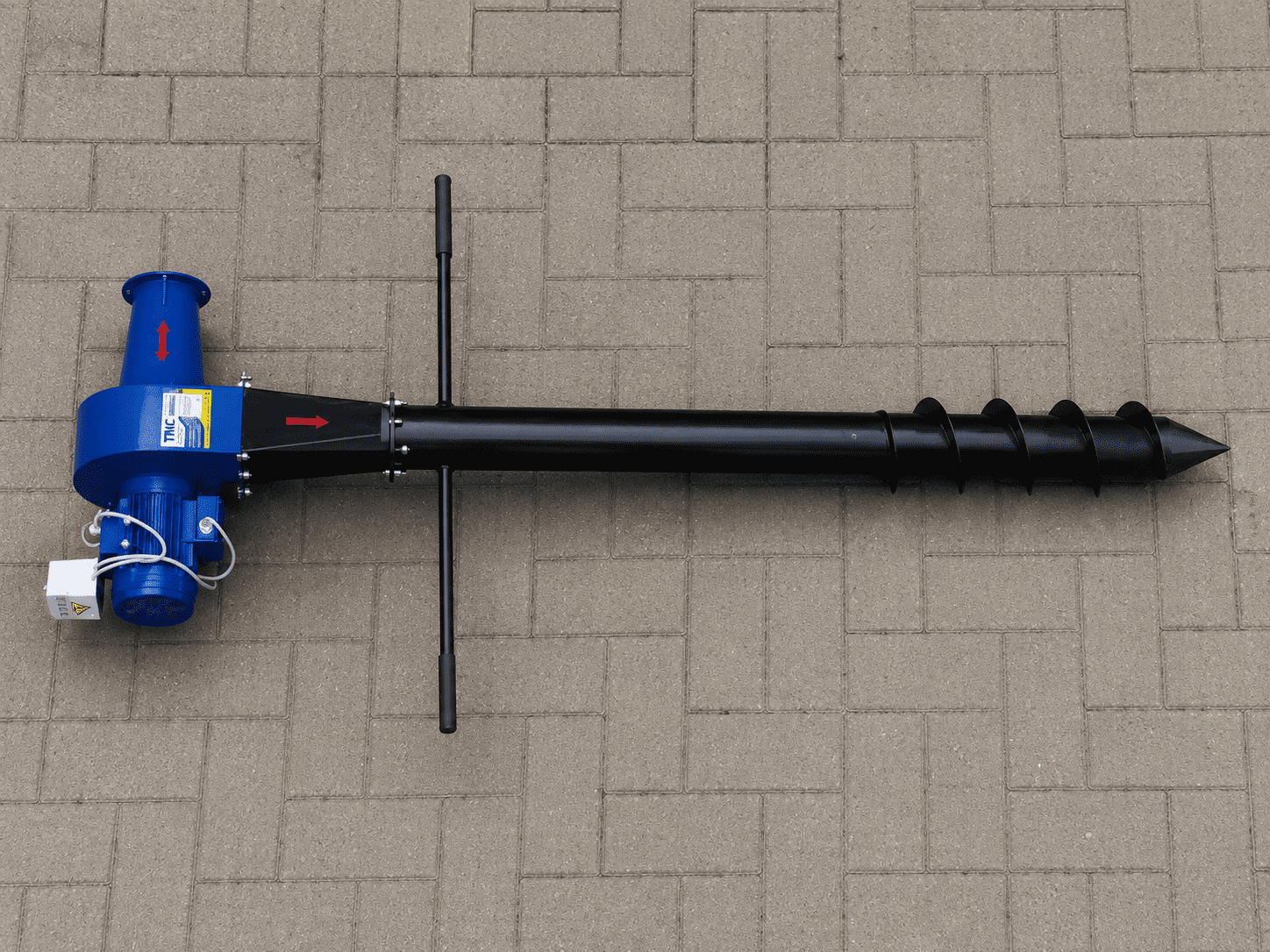 Getreidebelüfter 3878 mm / 230V – Mobiler Getreideventilator mit 1500 m³/h Luftleistung