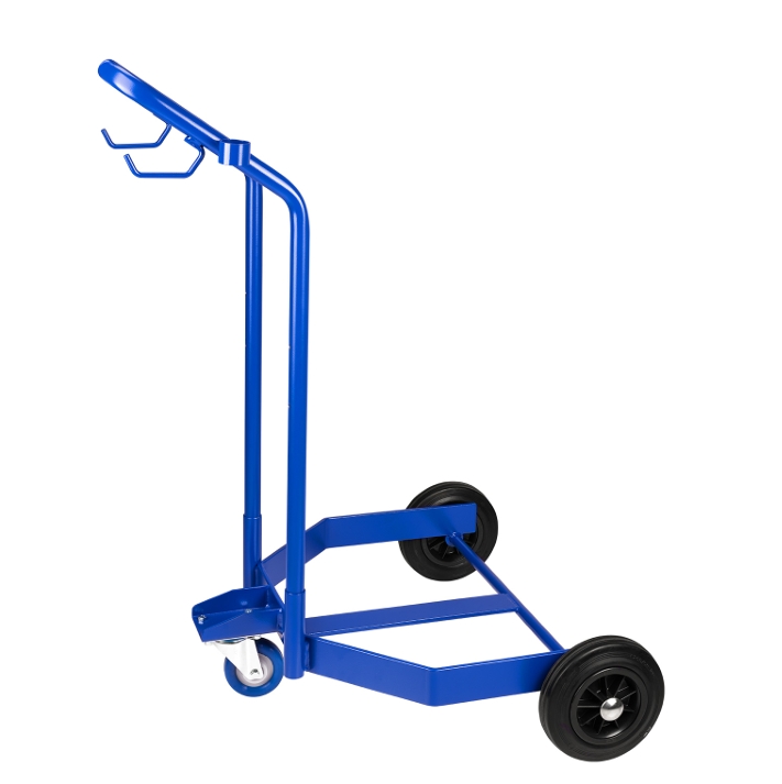 Pressol Wagen für 200 kg Fettbehälter – 3-Rad Fasswagen, zerlegbar & Profi Transportlösung