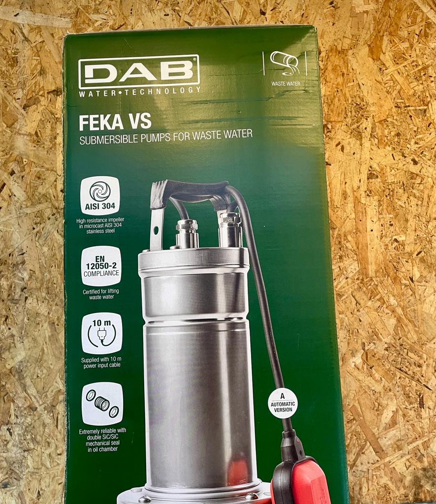 DAB Schmutzwasserpumpe Feka VS 750 M-A