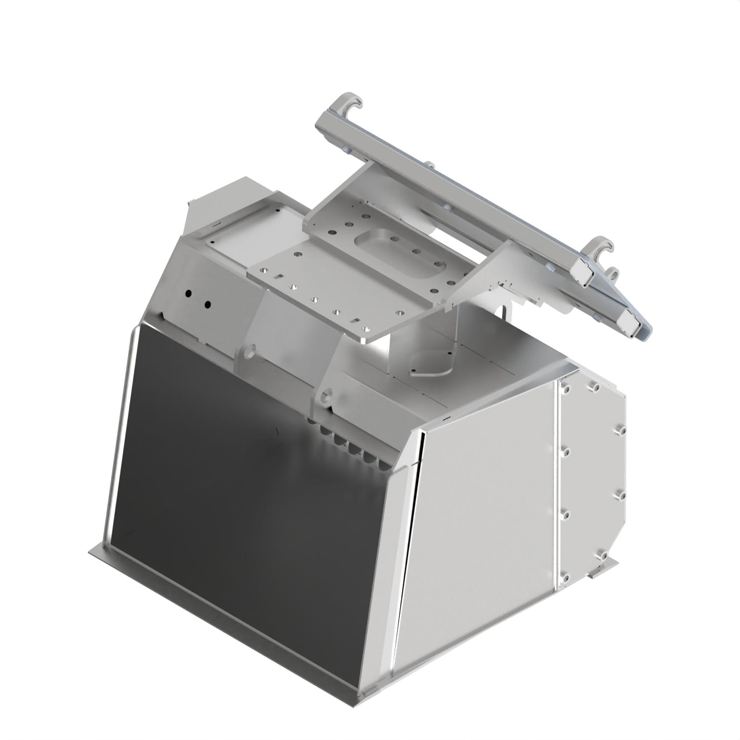 Fliegl Separatorschaufel 1250 mm | 560 l Volumen | Euronormaufnahme