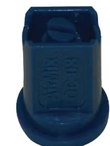 Agrotop Injektordüse, AMOC, Blau, 80°, Kunststoff, SW8 - Lemken Albatros, Eurolux, Primus