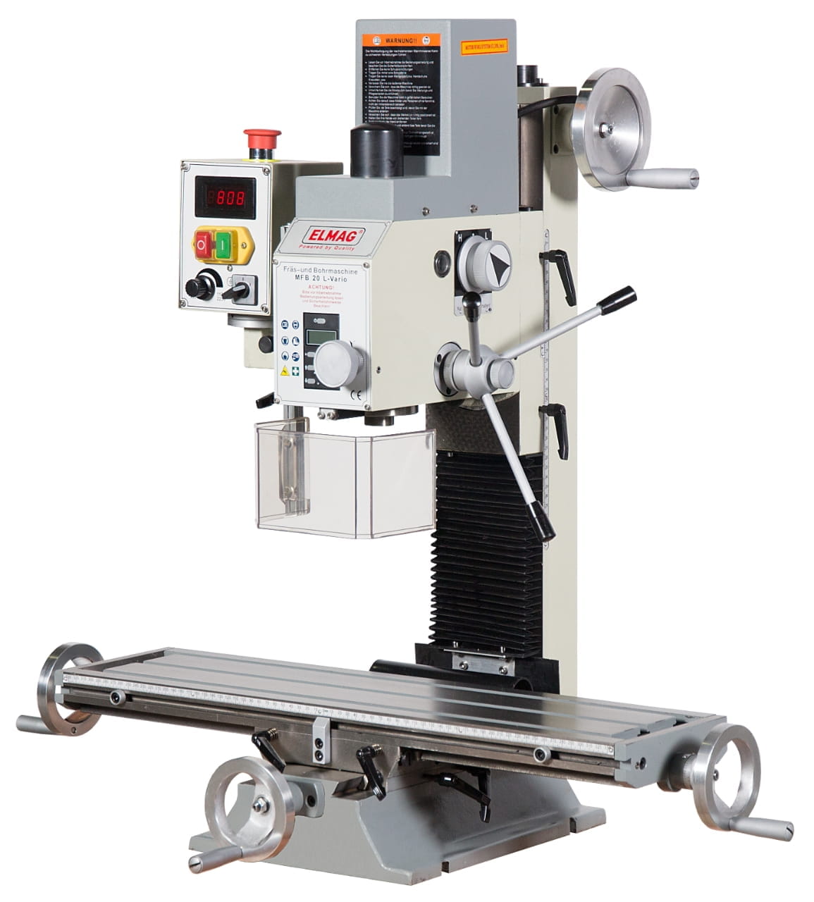 Elmag Getriebe Fräs- und Bohrmaschine MFB 20 Vario