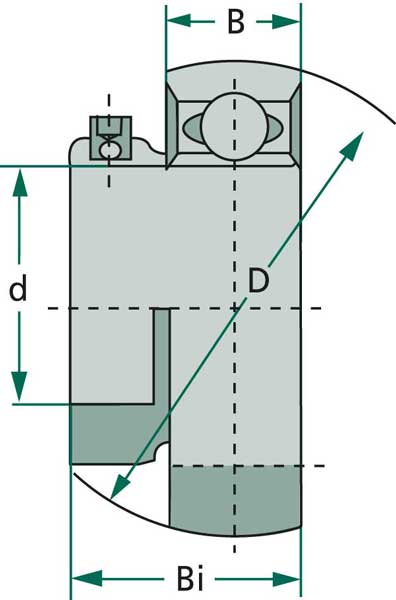 BL7957 Spannlager AS 208