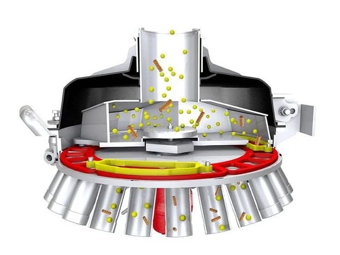 kitchen mill, grinder, milling, stainless steel, segments