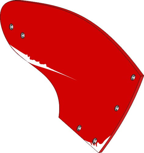 BL31996 Streichblech-Hinterteil R - passend zu Vogel u. Noot PK4.001.02