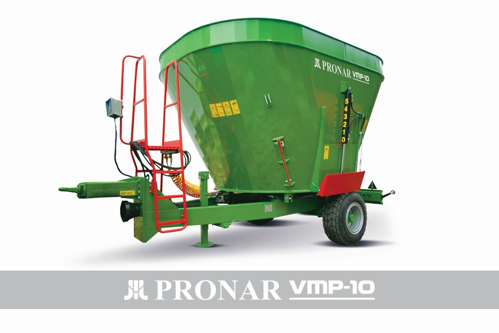 Futtermischwagen, Futteraufbereiter, Grün, Metallic, Pronar VMP-10