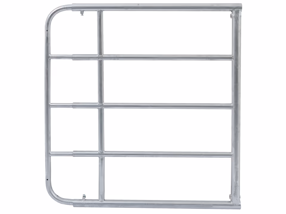 Weidetor verstellbar 1 - 1,7 m verzinkt, incl. Montageset
