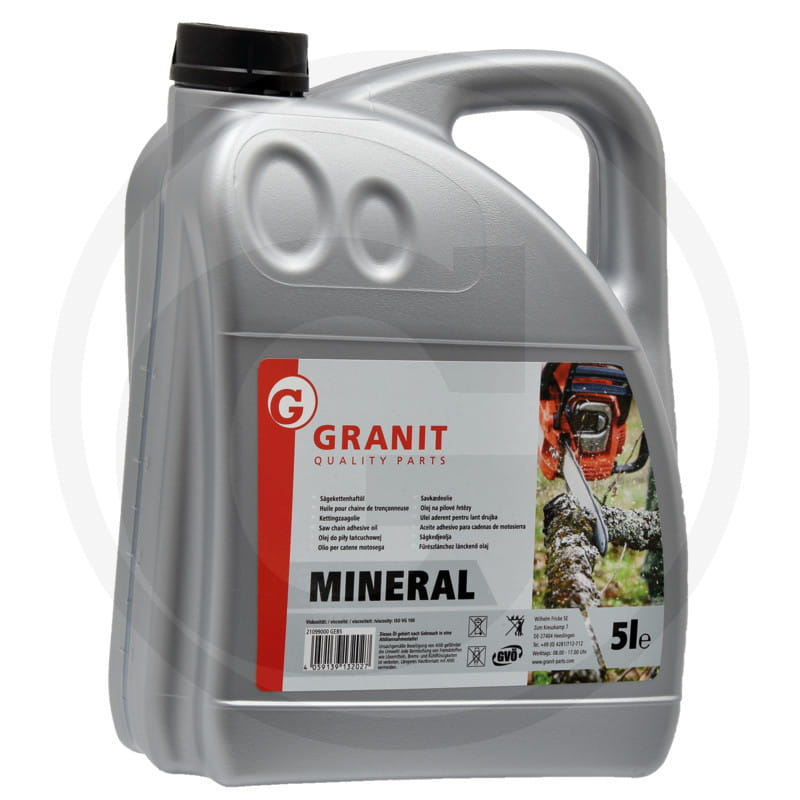 GRANIT Sägekettenöl Mineralisch ISO VG 100 - 5 Liter