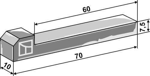 BL12925 Nasenkeil - 694501