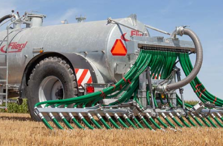 Schlepper, Güllewagen, Ausbringgerät, Schläuche, Agrartechnik