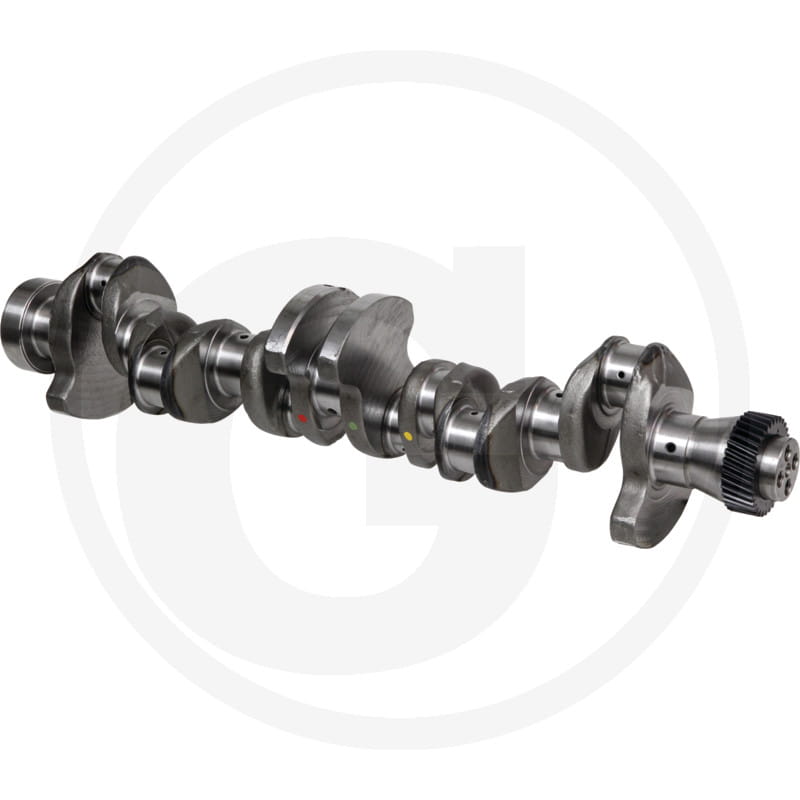 Kurbelwelle 6 Zylinder Standard, geschmiedet - passend zu Motor MWM D226-6, D226-B6, D227-6, TD226-6.2, TD226-B6, TD228-6