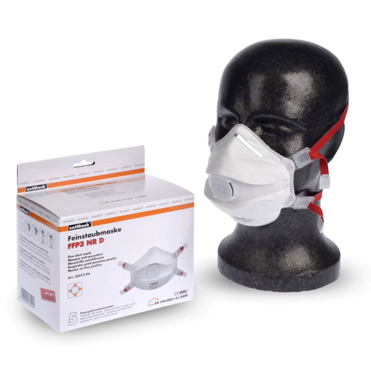 ZetMask® ZVG fine dust filter mask FFP3 NR D