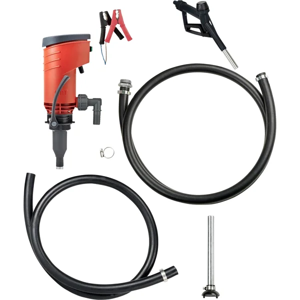 Pressol PREMAxx Axialradpumpen Set 24V 35 l/min Diesel Heizöl Fasspumpe Komplettset