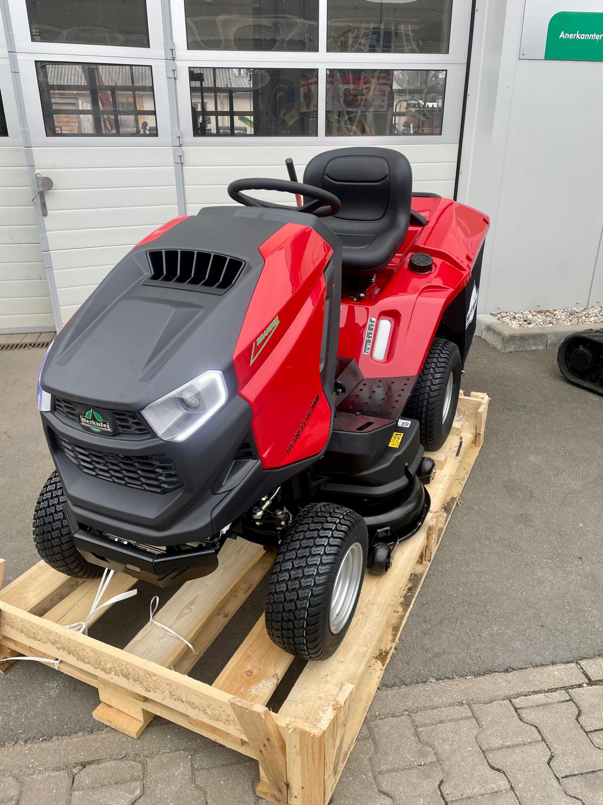 Herkules Rasentraktor HT 102-21 HD NEO – 102 cm Schnittbreite, Loncin 2-Zylinder, Hydrostat