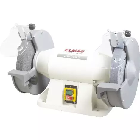 Schleifbank, Metall-Schleifer, Doppel-Rundläufer, Ein/Aus-Schalter, Elektromotor