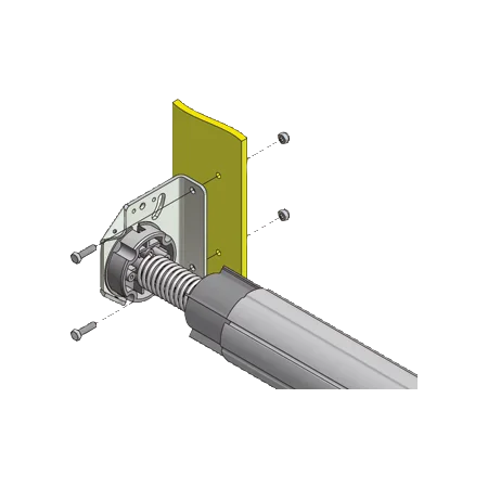 Patura high-speed door with guide rails - Width: 4.00 m