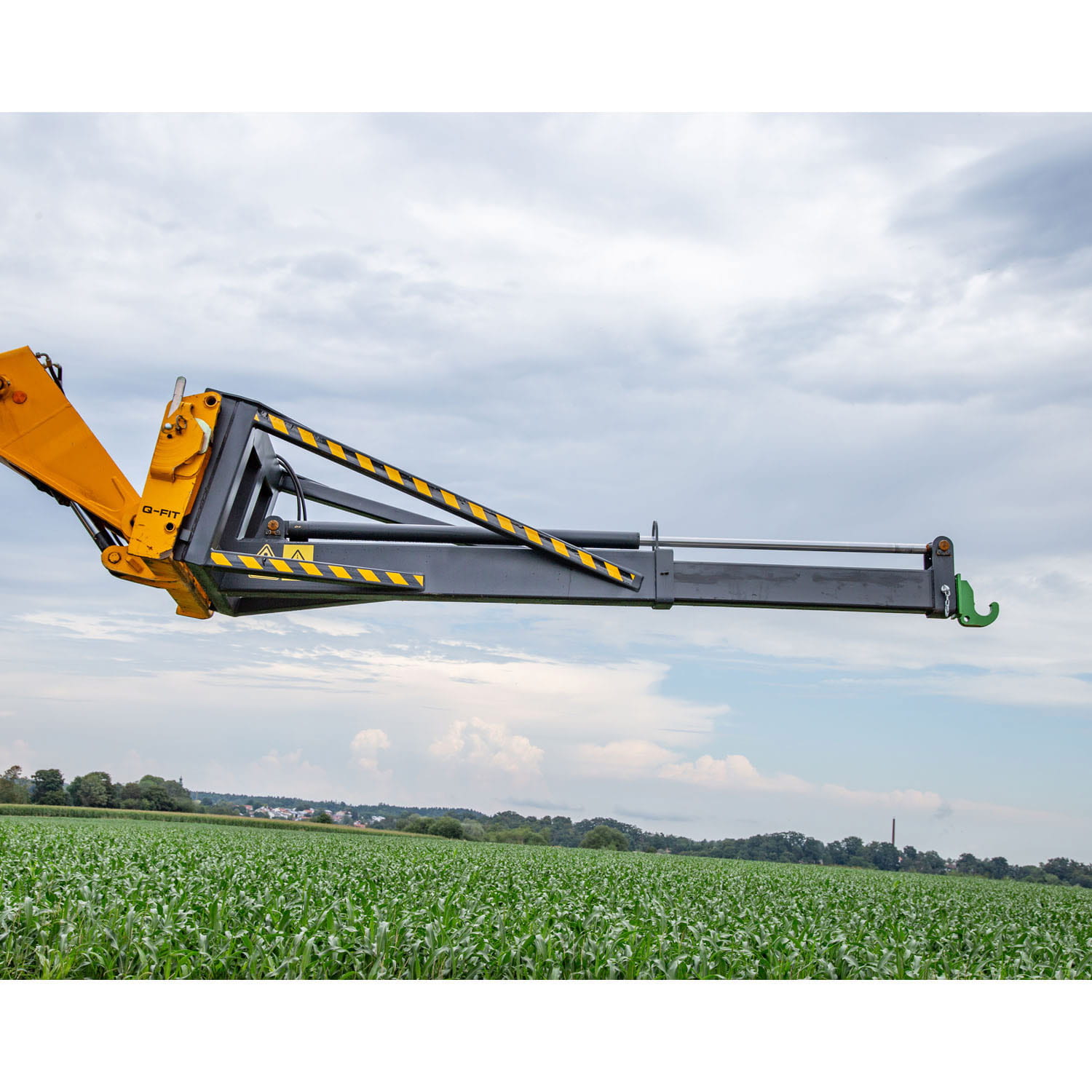 Fliegl Lasthakenverlängerung teleskopierbar | 5000 kg Tragkraft | Rad- & Teleskoplader | Robust & Sicher