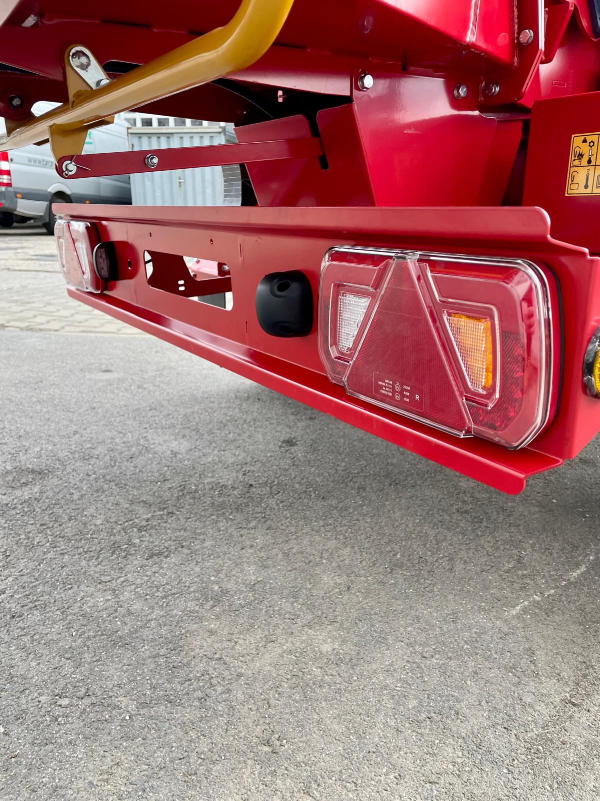 BRUGGER HX16 Pro wood chipper with petrol engine - road legal