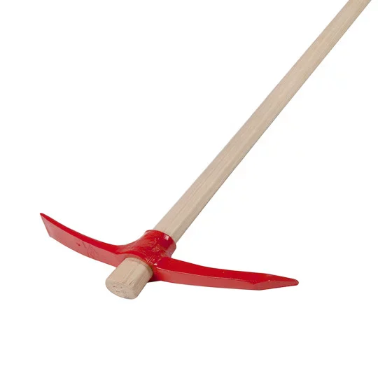 Pioche à œil ovale 2,5 kg – acier trempé avec manche en bois de 90 cm pour travaux de terrassement difficiles