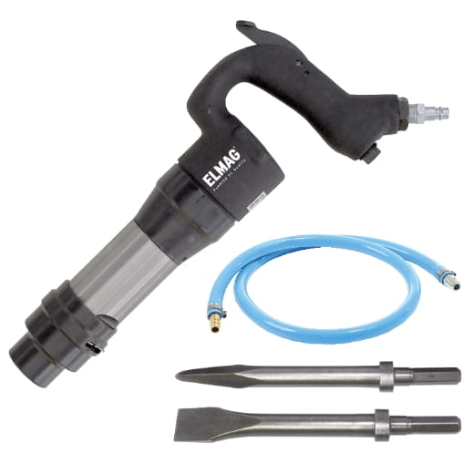 BL41688 Elmag Druckluft Abbruchhammer EPS 222 - SET