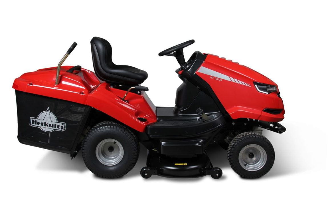 Herkules Rasentraktor HT102-24 – 24 HP B&S Motor, Hydrostat & 102 cm Schnittbreite