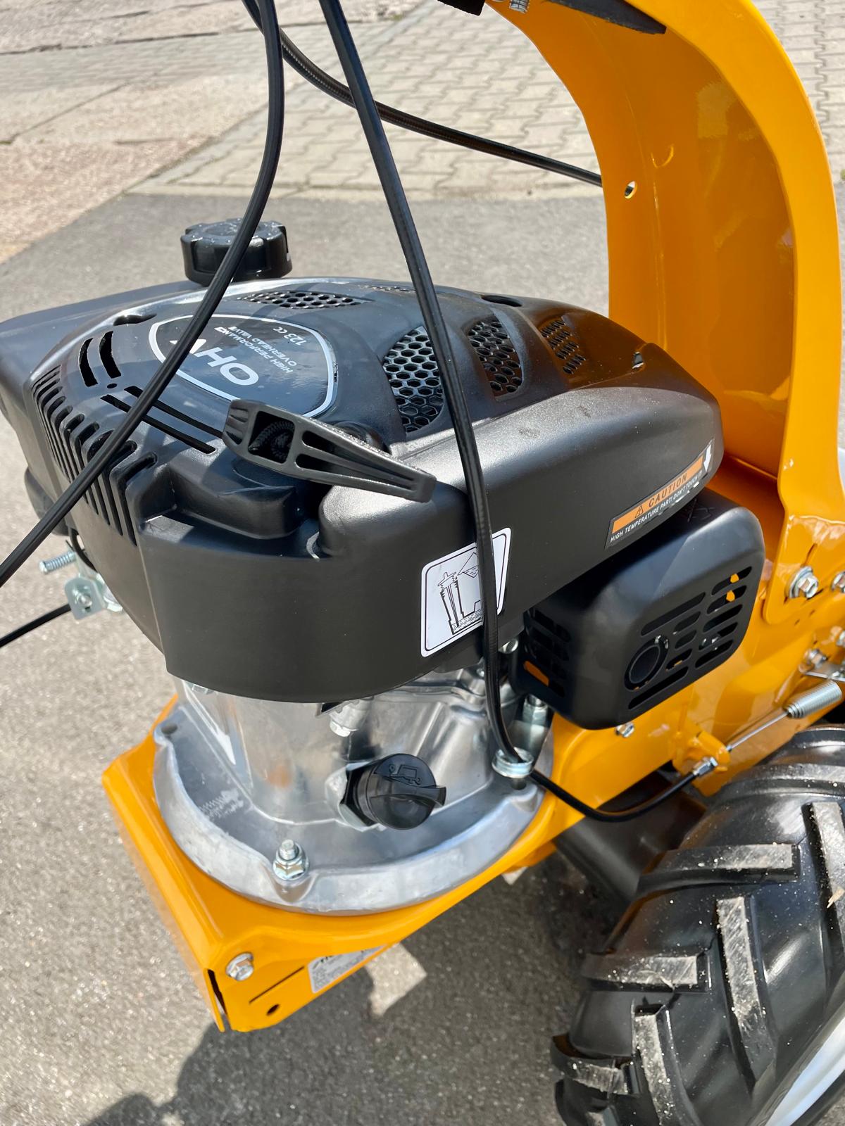 Stiga Balkenmäher 87 cm Schnittbreite | 123 cm³ OHV-Benzinmotor | 3,45 PS | ReadyStart | 1-Gang-Radantrieb | Lasergeschliffenes Messer