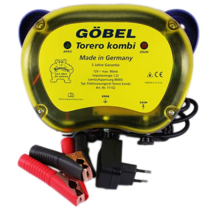 11132 Weidegerät 12/230V »Torero Kombi« - Netzgerät bis 15km