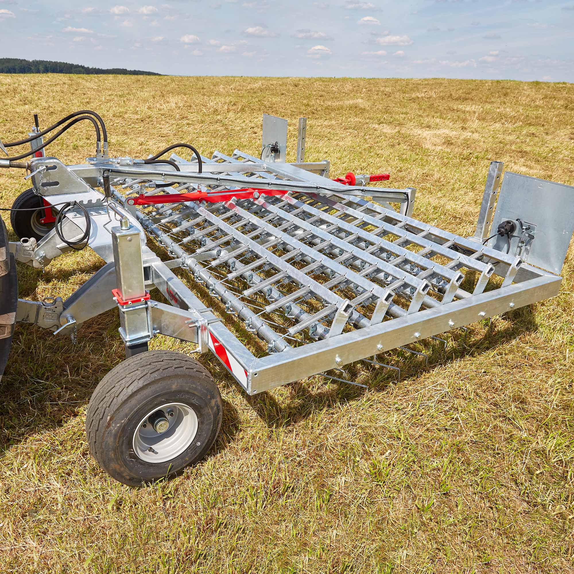 Fliegl harrow 2700mm / 6 tine rows - CAT 2