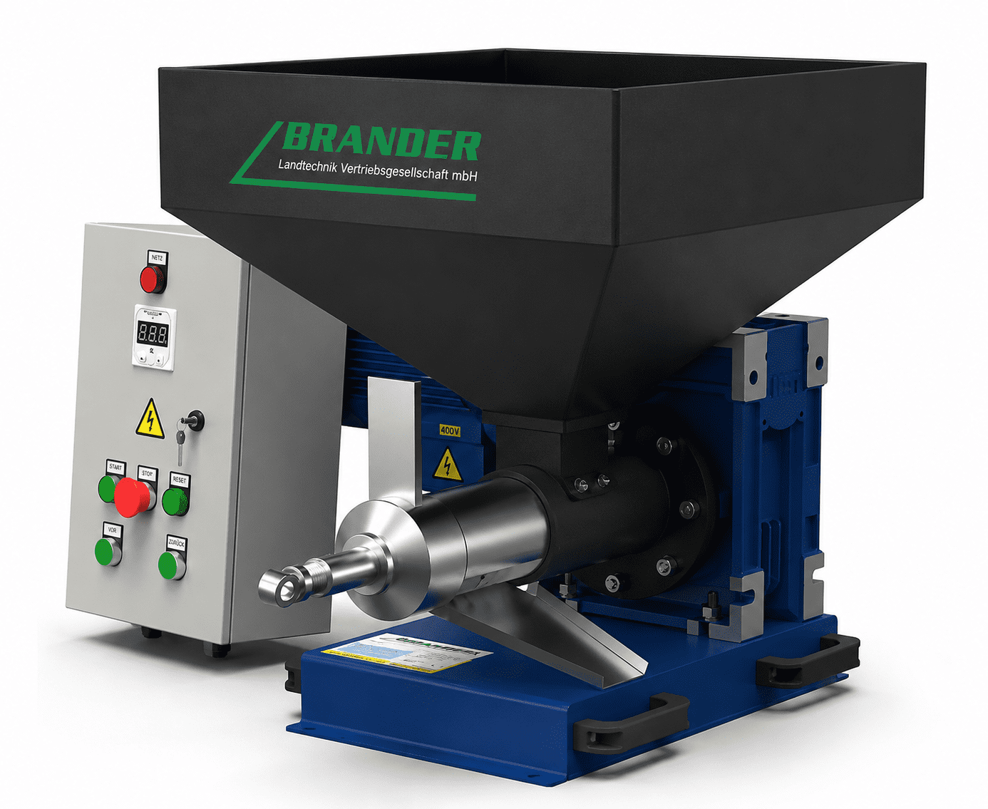 Screw press for oil extraction – cold oil press 16 l/h | High-quality oil press machine