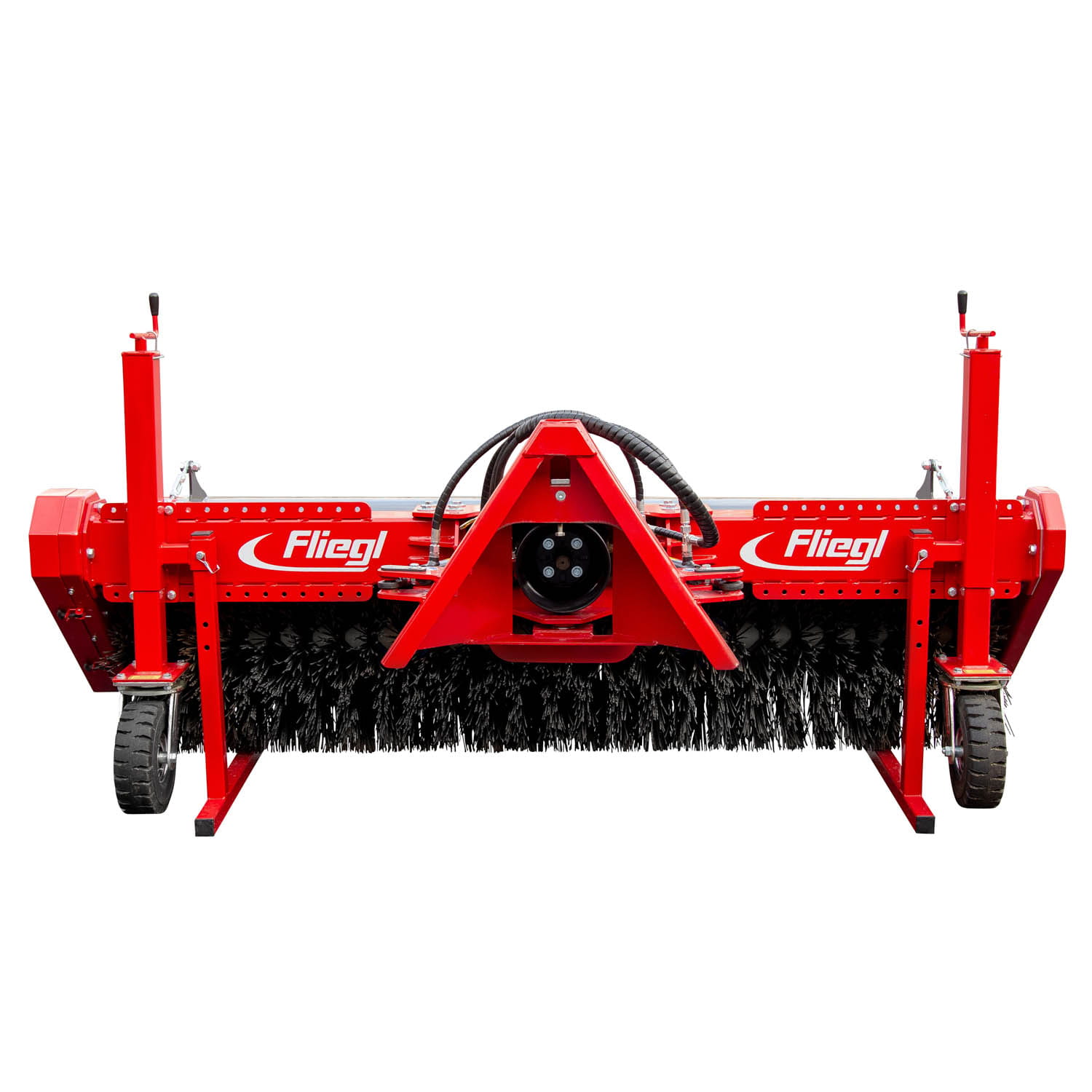 Fliegl Kehrbürste 2300 mm Kat. 2 mechanisch – Hochleistungs Kehrmaschine mit Gelenkwellenantrieb für Traktoren