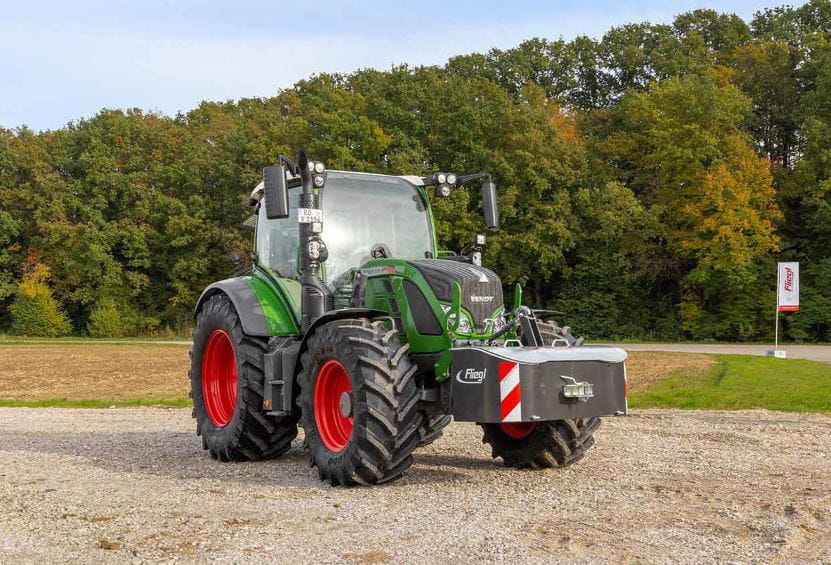 FLIEGL Frontgewicht 2000kg mit Werkzeugbox - KAT 2