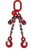 BL13342 Kettengehänge G8 - 2 Strang / 3m / 5300kg