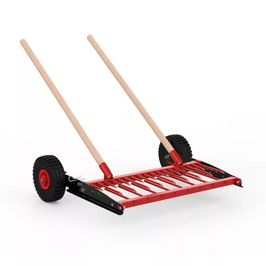 Fourche à bêcher Campagnole à contre-dents – 11 dents, largeur de travail 100 cm