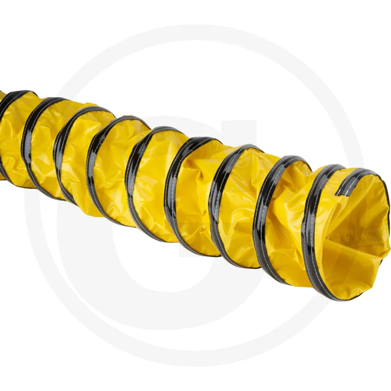Highly flexible warm air hose Ø 710 mm - Length: 3.5 meters