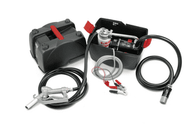 Zuwa Dieseltankbox PRO 24V / 43 l/min - mit Dieselpumpe, Zapfpistole und Schlauch